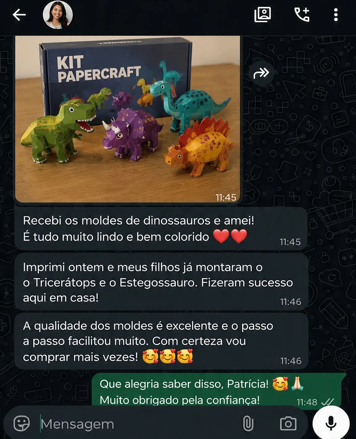 Depoimento real de cliente 1